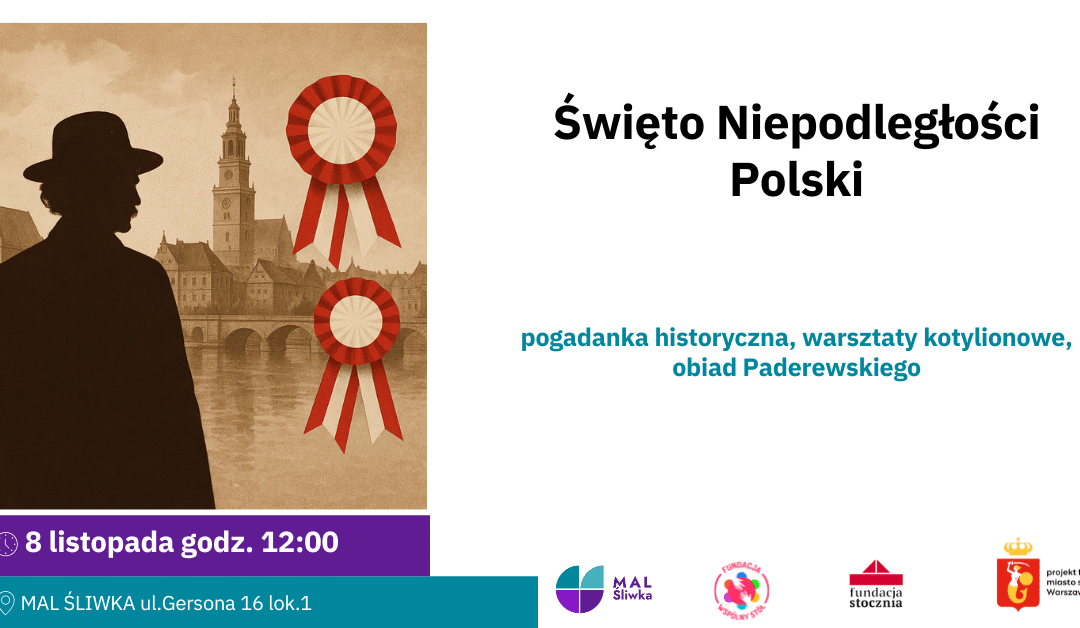 Zapraszamy na sąsiedzkie spotkanie z okazji Dnia Niepodległości – 8 listopada o godzinie 12:00.